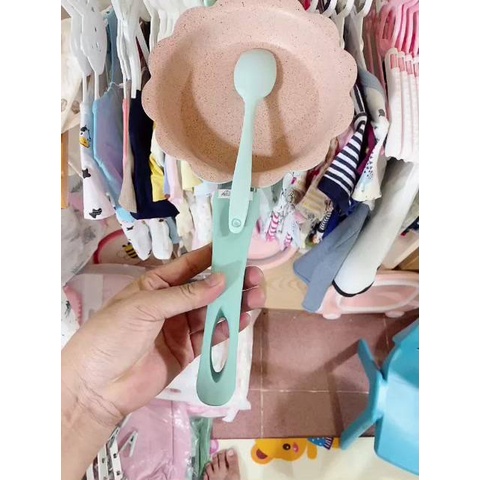 Chảo đá nấu đồ ăn dặm , nối chảo đá hoa chất liệu cao cấp an toàn chịu nhiệt tốt