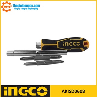 Tua vít 6 đầu hiệu ingco akisd0608