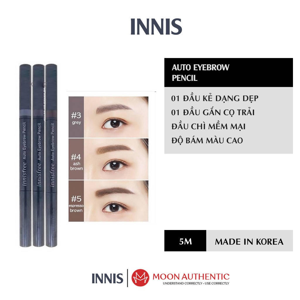 Chì kẻ chân mày Auto Eyebrow Pencil 0.3g