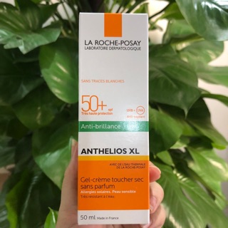 Kem chống nắng da mụn LRP Anti shine gel creme 50ml