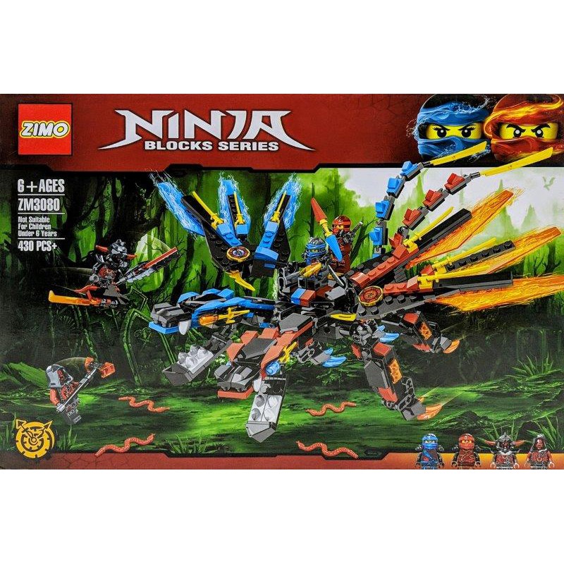 [Mã LIFETOYS1 giảm 30K đơn 99K] Đồ chơi lắp ráp LEGO NINJA - Hành trình đến ngục đầu lâu - 511 miếng ghép