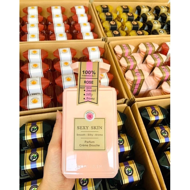 Sữa tắm hương nước hoa Pháp Sexy Skin 600ml