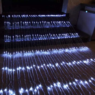 Bộ Đèn Led Thả Rèm Mưa Rơi/ Thác Nước - Đèn Nháy Thả Mành, Trang Trí Cây Đẹp Lung Linh