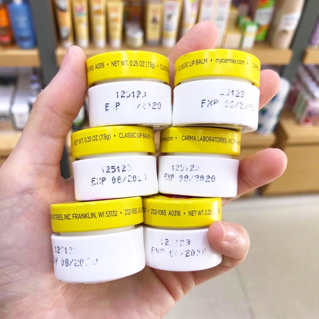[date 5-6/2022] Son dưỡng Carmex dang hũ 7.5g | BigBuy360 - bigbuy360.vn