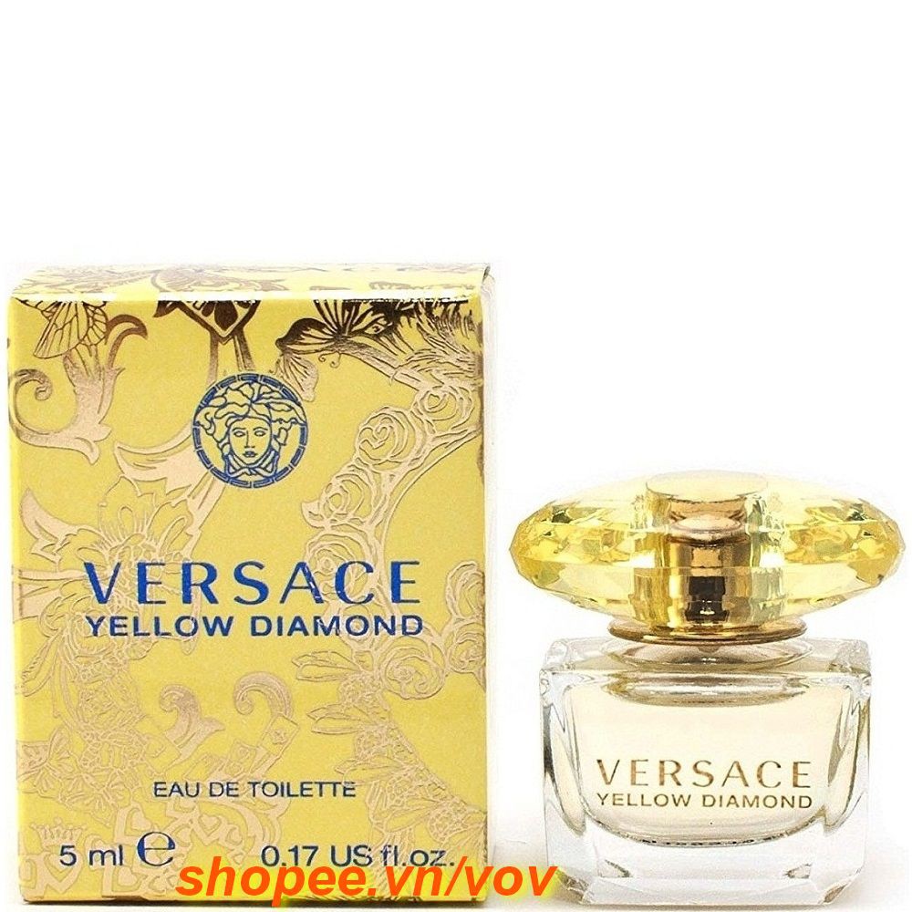 Nước hoa 5ml Versace Yellow Diamond 100% chính hãng.