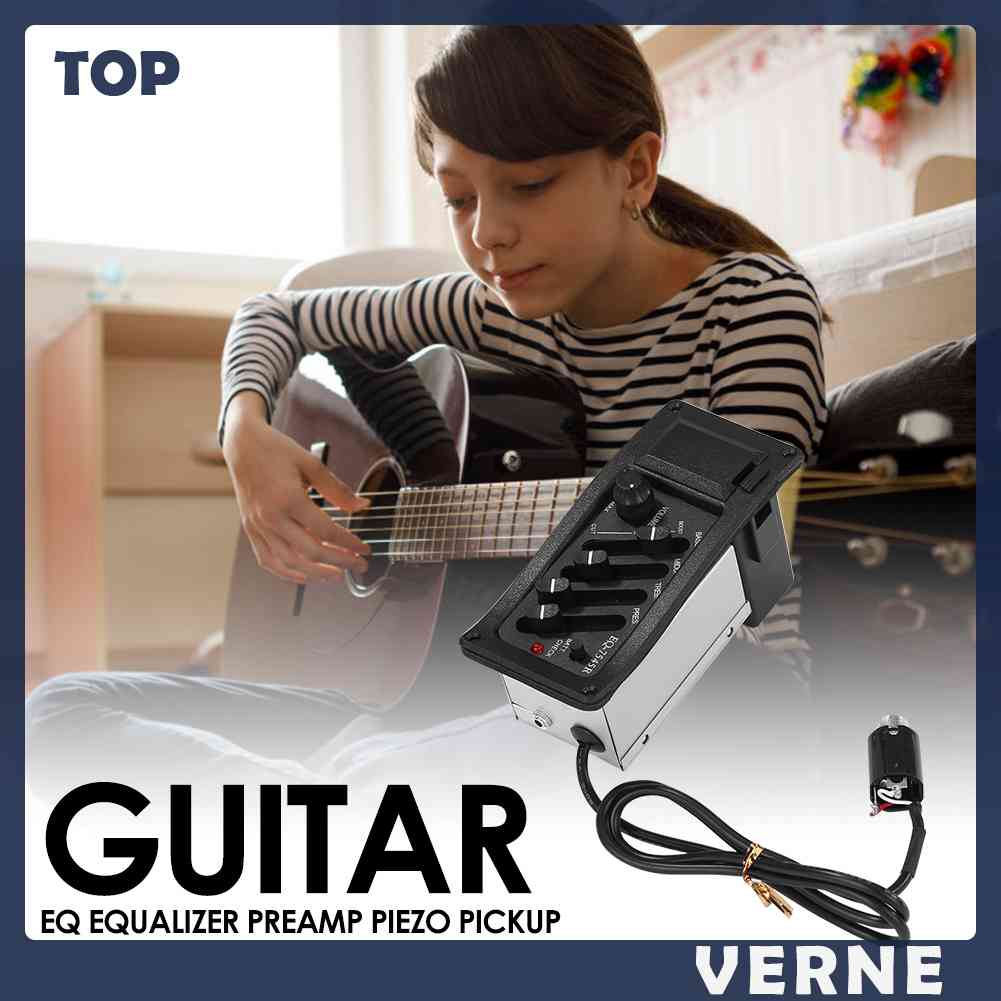 Pickup EQ-7545R 4 Band EQ Cho Đàn Guitar Acoustic