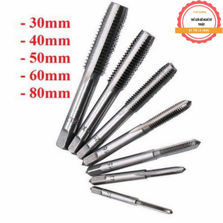 bộ tay quay taro tạo ren trong 10 chi tiết M3-M12