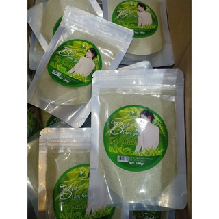 Bột cám gạo trà xanh chính hãng 100gram