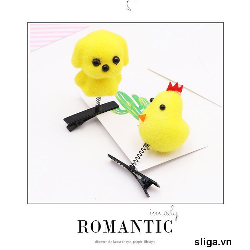 💖Kẹp tóc hình chú gà con dễ thương và ngộ nghĩnh