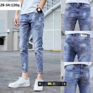 Quần jean nam nam co giãn, quần bò nam nhiều màu thời trang anhkhoi68_shop ms21