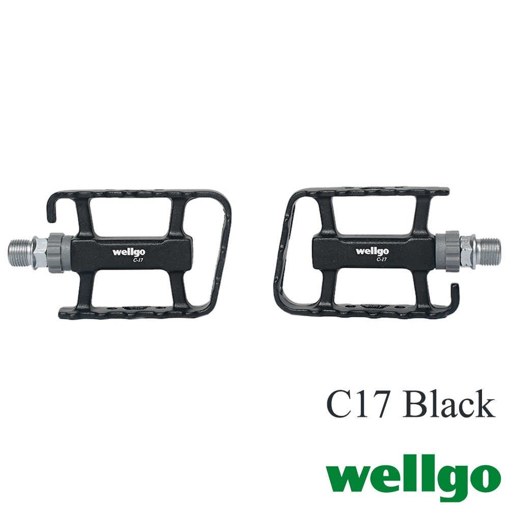 Set bàn đạp cao cấp Wellgo C17 bằng nhôm nhẹ, bạc đạn