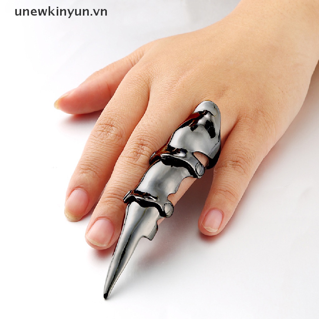 Nhẫn Kim Loại Hình Rồng Phong Cách Punk Rock Cá Tính Thích Hợp Làm Quà Tặng