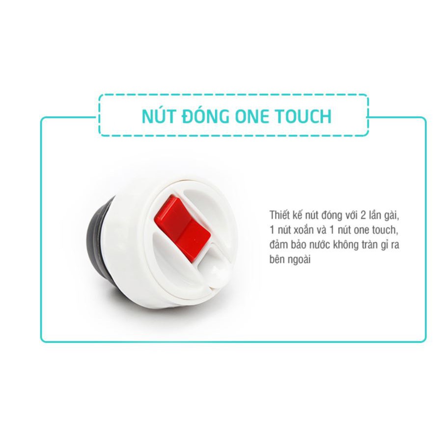 Bình Giữ Nhiệt Cartoon Vacuum Bottle Lock&Lock LHC1435