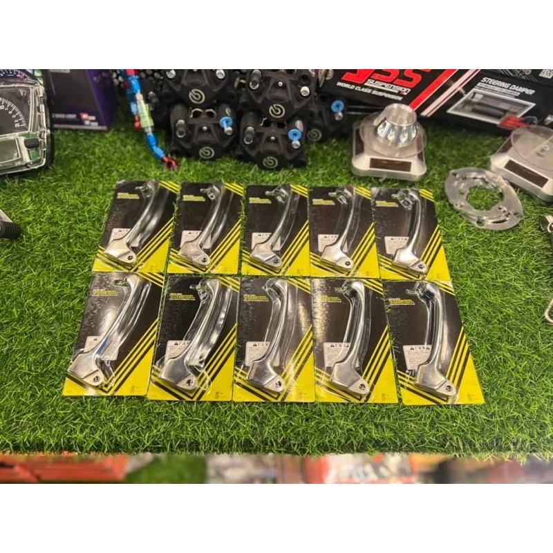 Tay thắng đùm Xe Dream Inox 304 khắc laser Takegawa