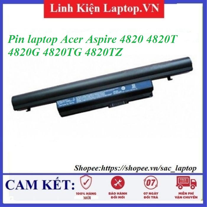 ⚡Pin laptop Acer Aspire 4820 4820T 4820G 4820TG 4820TZ