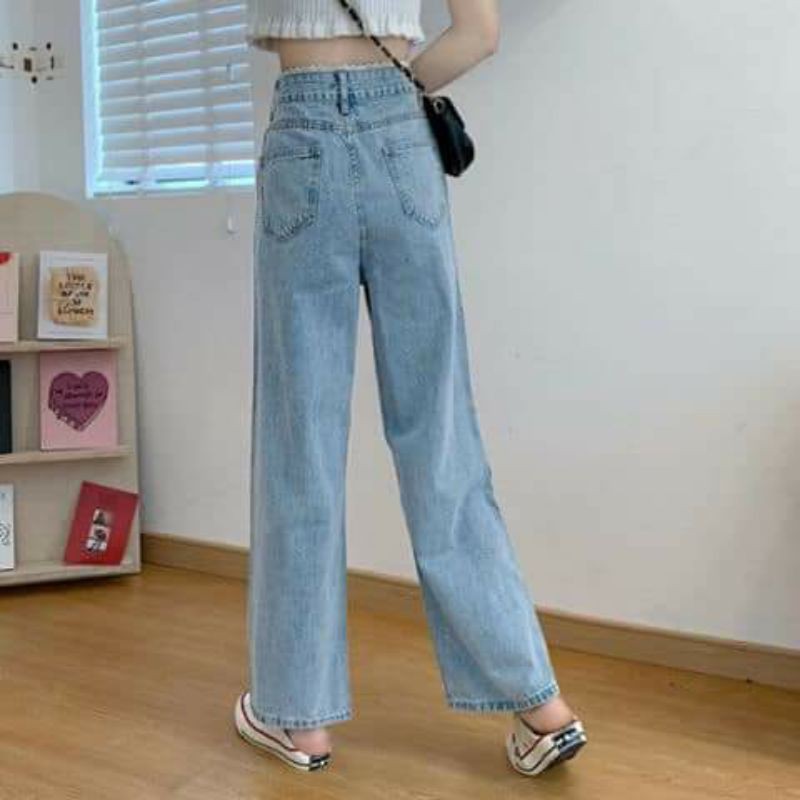 Quần jean viền ren(có sẵn) | BigBuy360 - bigbuy360.vn