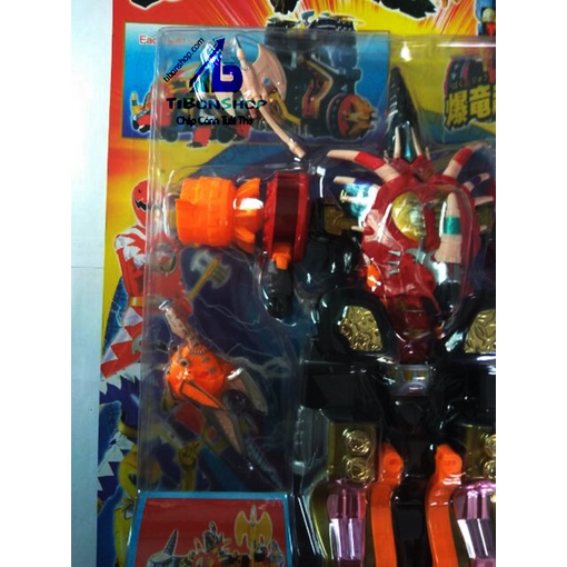 Vĩ ROBOT Siêu Nhân Khủng Long-lắp ráp