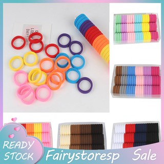 Set 66 dây cột tóc nhiều màu cho bé gái