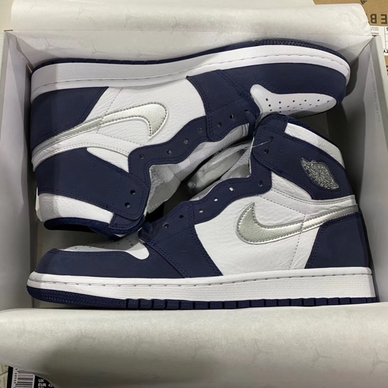 giày Air Jordan 1 hing Midnight navy | bản cao cấp