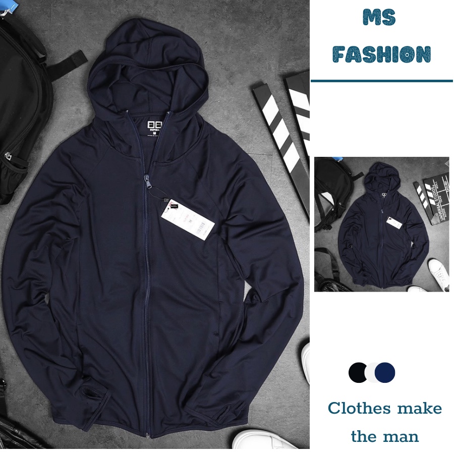 Áo chống nắng nam nữ,áo khoác nắng thời trang nam Menswear dày dặn cao cấp thấm hút mồ hôi, chống tia uv.