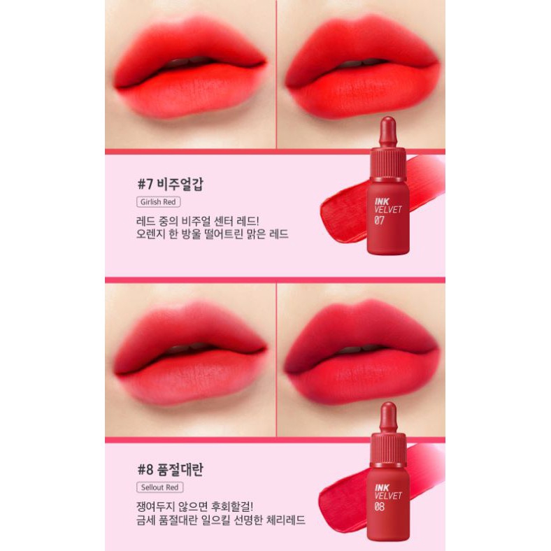 Son môi PERIPERA 19SS mềm mịn như nhung sản xuất từ Hàn Quốc | BigBuy360 - bigbuy360.vn