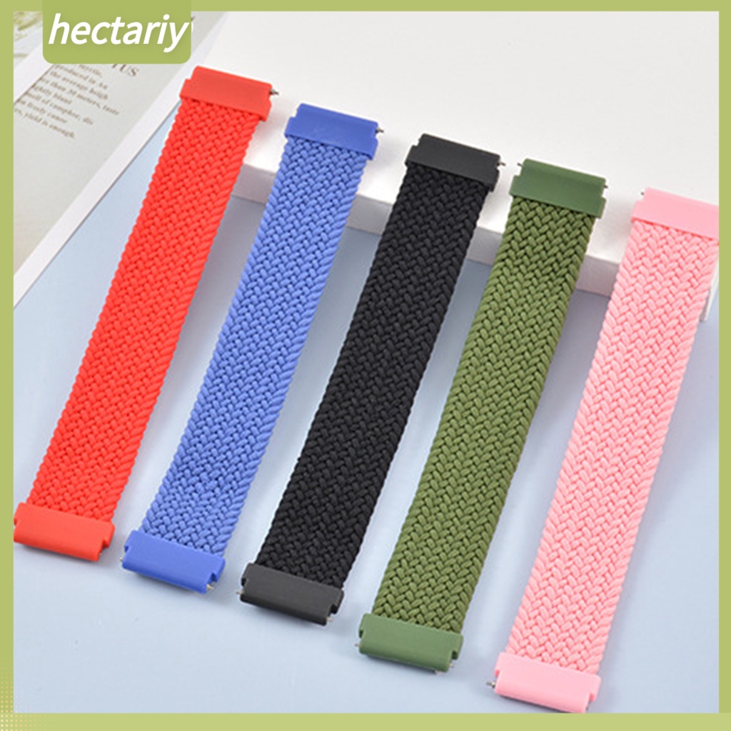 Dây Đeo Thay Thế Bằng Nylon Co Giãn Cho Đồng Hồ Garmin 10 20mm / 22mm