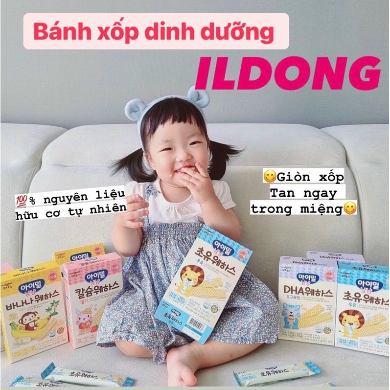 Bánh xốp ildong Hàn Quốc cho bé (Date 9/2022)