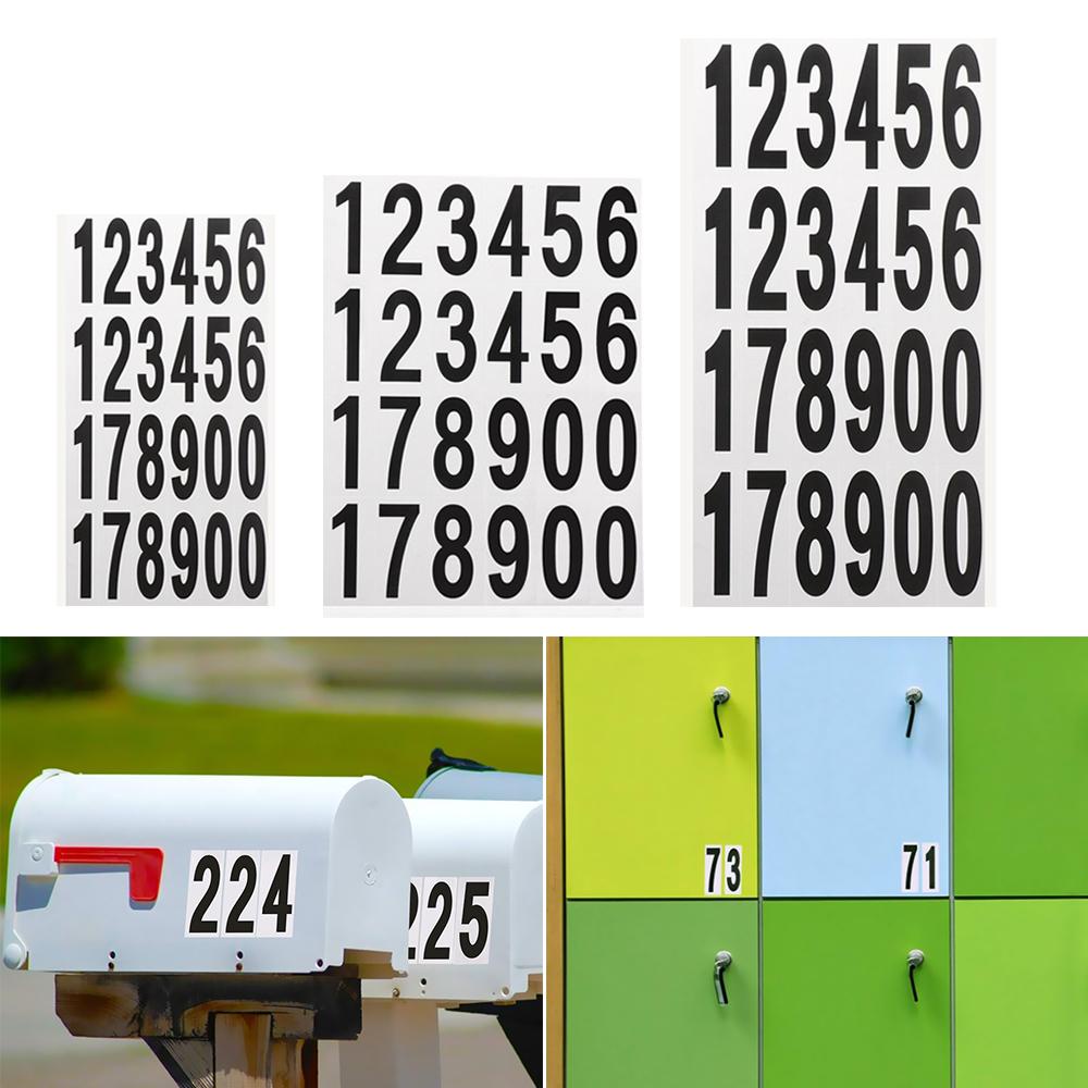 Set 10 Tấm Hình Dán Số Tự Dính Trang Trí Trường Học Mẫu Mới