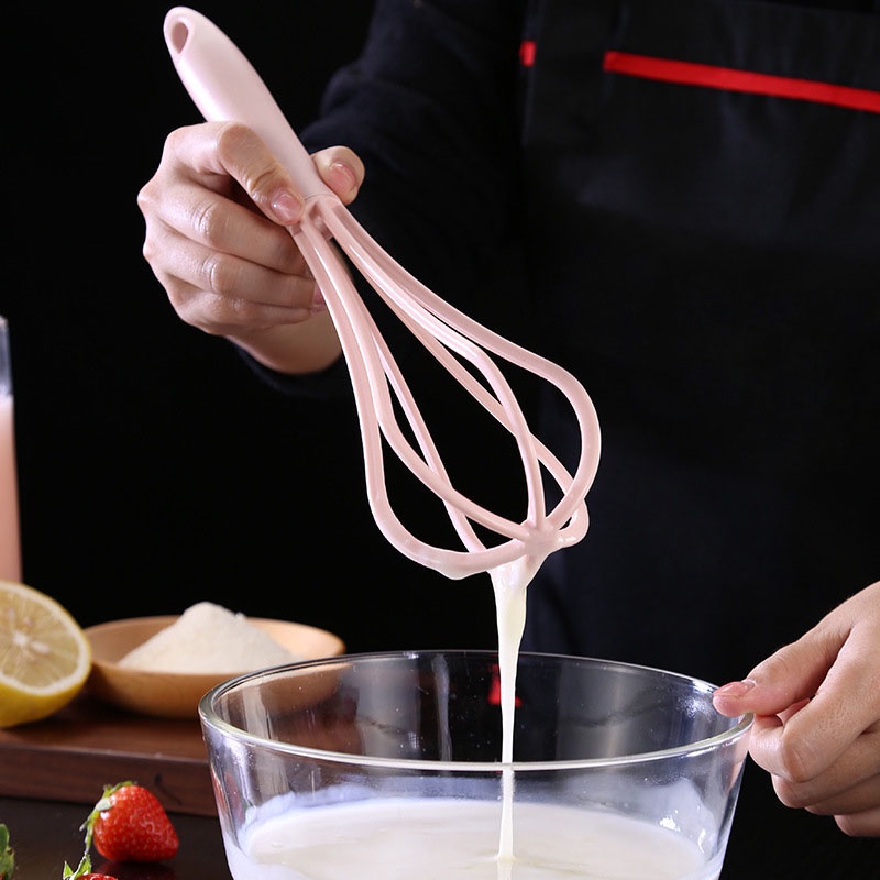 Silicone Dụng Cụ Đánh Trứng Bằng Silicon Tiện Dụng Cho Nhà Bếp