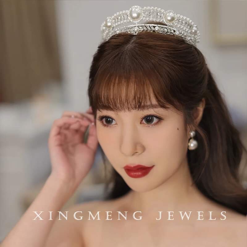 vương miện cô dâu sang trọng