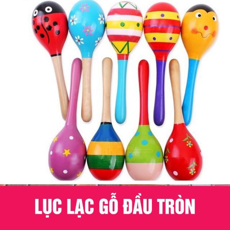 Thaonhi lục lạc gỗ ĐỒ CHƠI