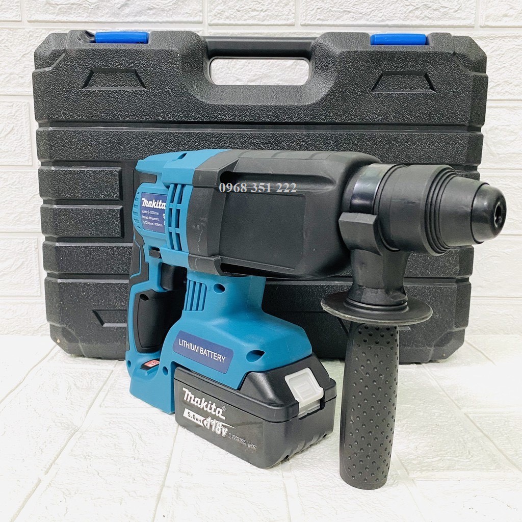 Máy Khoan Bê Tông Pin MAKITA 118V Loại Không Chổi Than