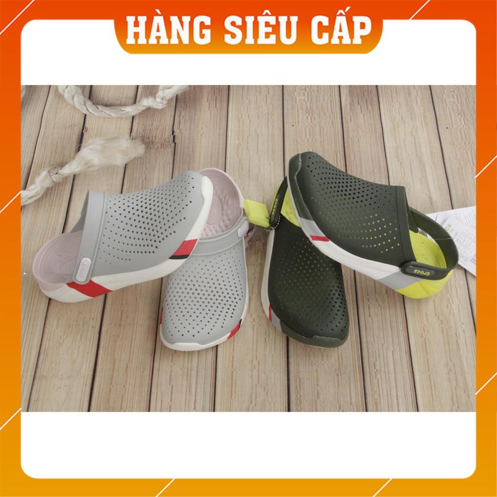 FreeShip - Hàng cao cấp [GIÁ HỦY DIỆT- HÀNG XỊN] Dép bít mũi, giày sục nhựa Literide siêu mềm êm đế CAMO | BigBuy360 - bigbuy360.vn