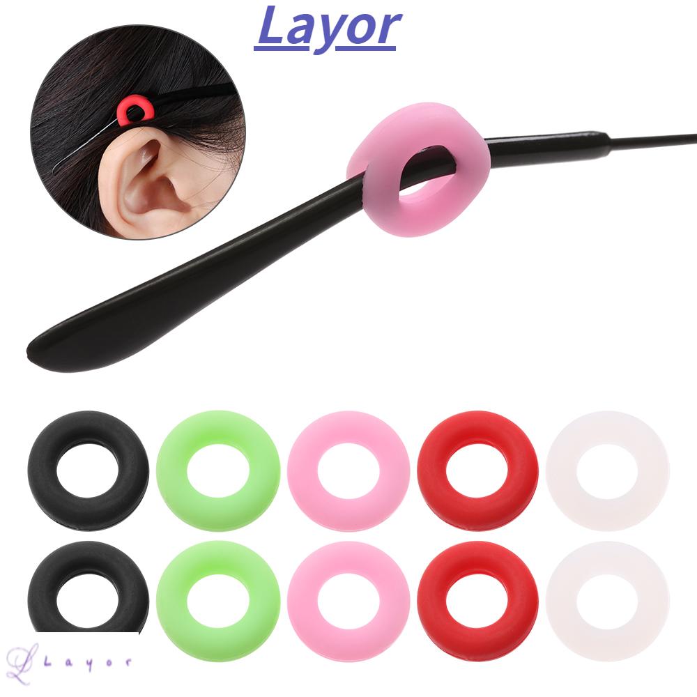 Miếng đệm silicon chống trượt gắn càng kính tiện dụng tùy chọn màu sắc