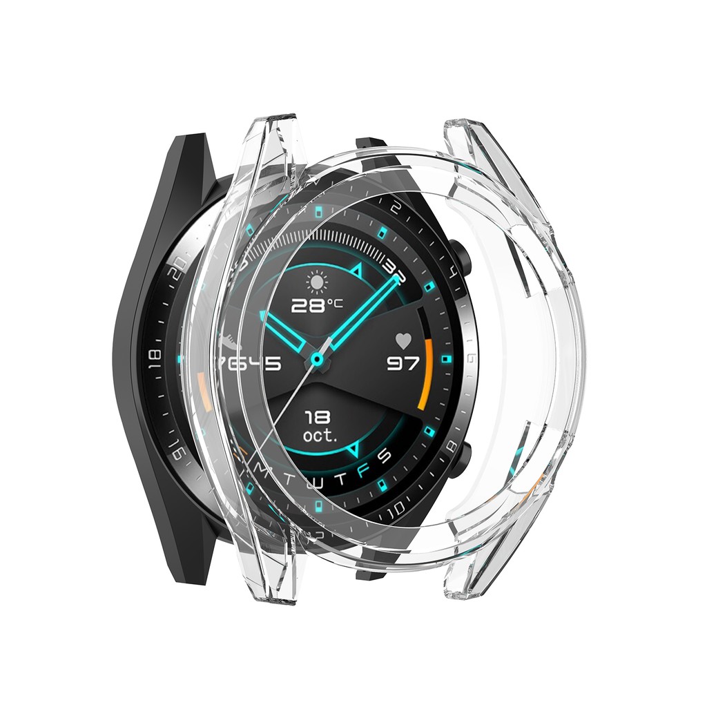 Vỏ TPU Bảo Vệ Cho Đồng Hồ Thông Minh Huawei Watch Gt 42mm Gt2 46mm