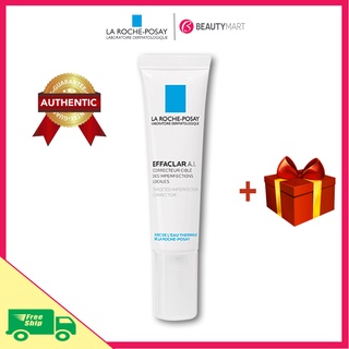 [Freeship+Tặng quà] Kem giảm mụn bọc, mụn viêm sưng La Roche Posay Effaclar A.i 15ml chính hãng Pháp - BeautyMart