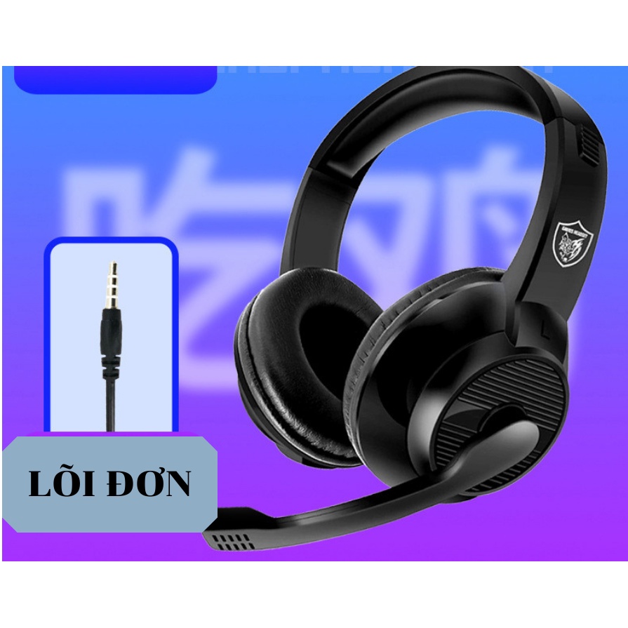 Tai Nghe Chụp Tai GM-001 Chuyên Game Máy Tính/PC/Điện Thoại Di Động Bass Mạnh Mẽ Chất Lượng Âm Thanh Nổi