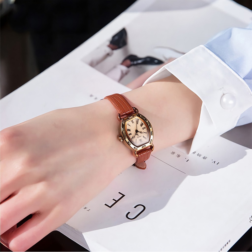 Đồng hồ nữ Julius JA-544 dây da | Julius Official | BigBuy360 - bigbuy360.vn