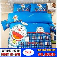 Bộ chăn ga chun +gối ko trần