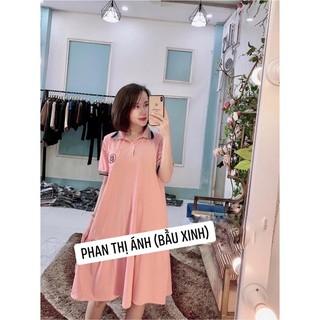 Váy phông suông bầu bí bon chen