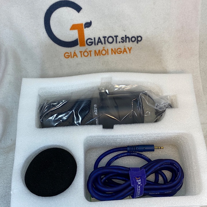 Microphone thu âm Studio MK-F500TL, mic AQTA model AQ210 hàng chính hãng