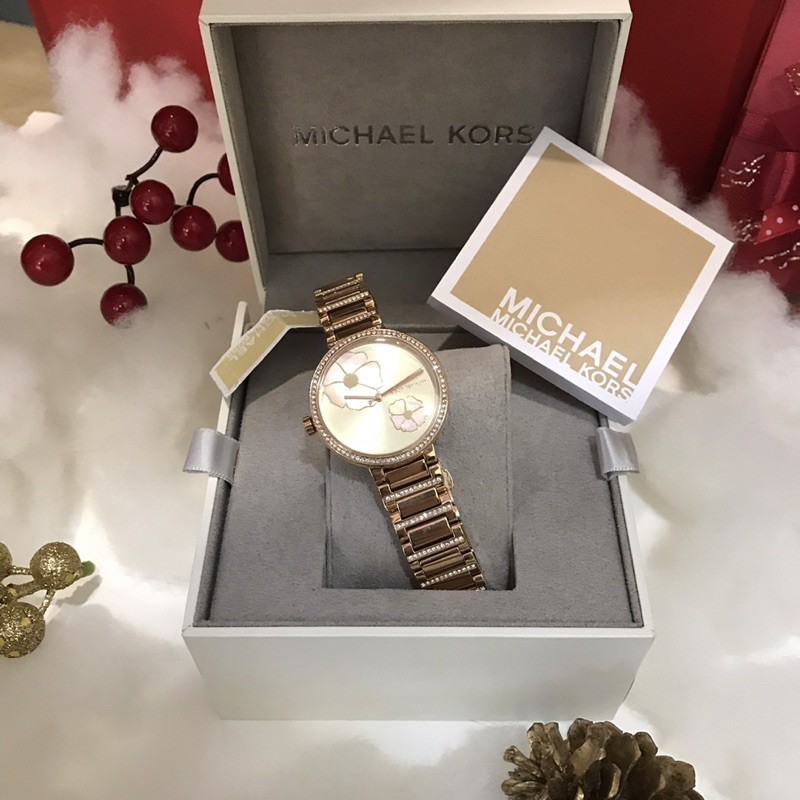 [CAO CẤP] - CaocaoĐồng Hồ Michael Kors [AUTHENTIC] MK3836 Mặt Hoa Cho Nữ