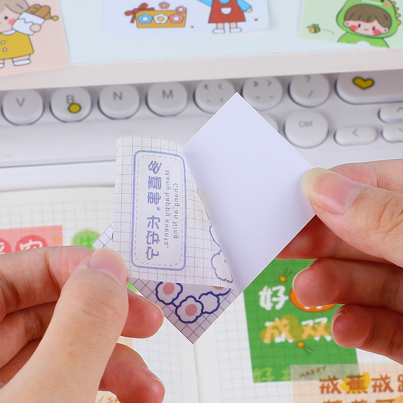 Bộ 50 tờ miếng dán hoạt hình Nhật Bản dùng trang trí