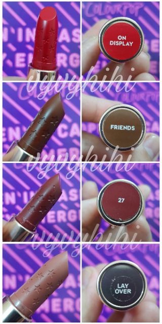 Son thỏi Colourpop Lux dòng Creme