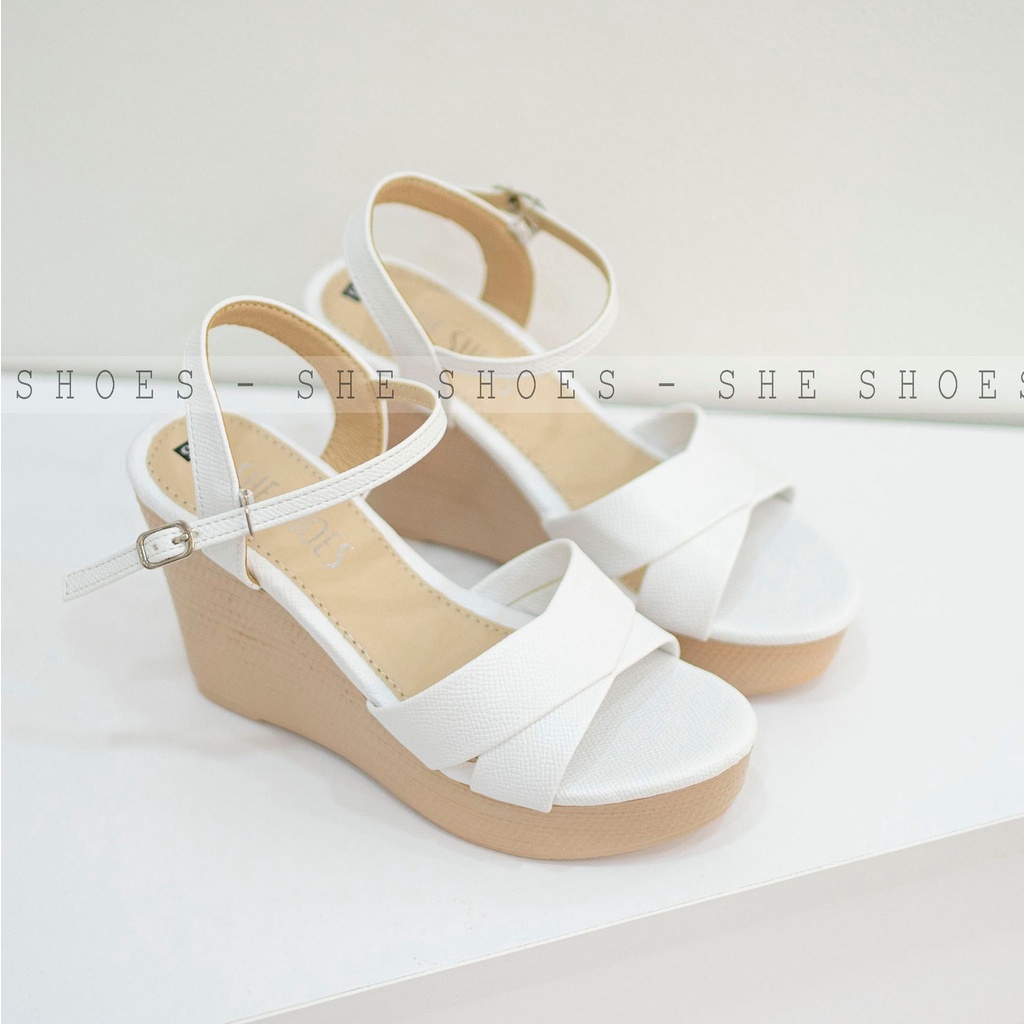 Giày sandal đế xuồng ♥️Freeship♥️ sandal quai ngang 9p siêu xinh. ĐỘC QUYỀN BỞI SHE SHOES -SDX09040