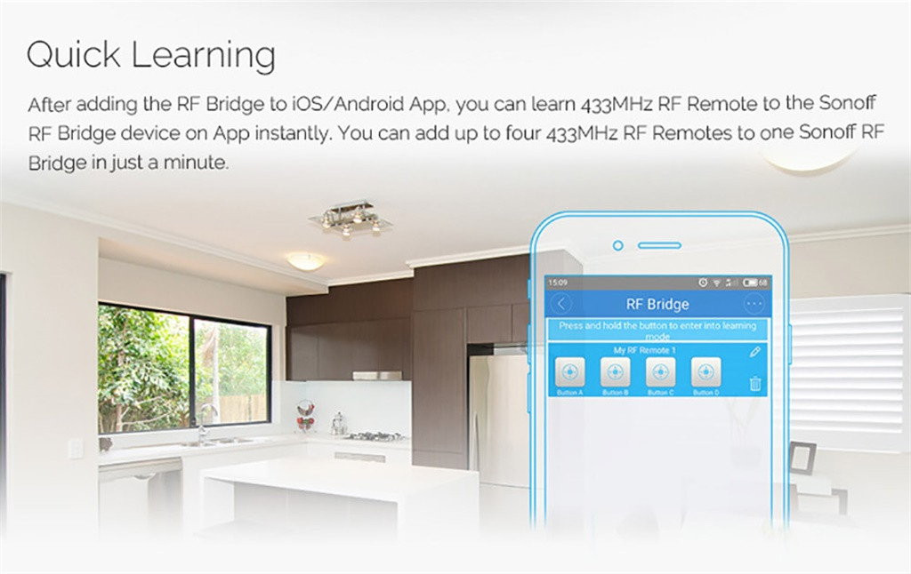 Sonoff Công Tắc Điều Khiển Từ Xa Thông Minh Wifi 433 Mhz | BigBuy360 - bigbuy360.vn