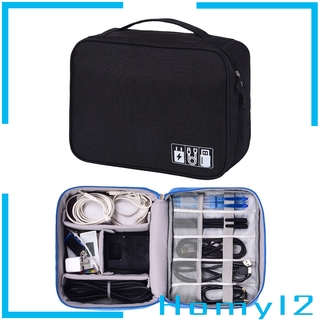 Travel Electronic Cord Organiser Case Gadget Bag Disk Cable USB Storage Case