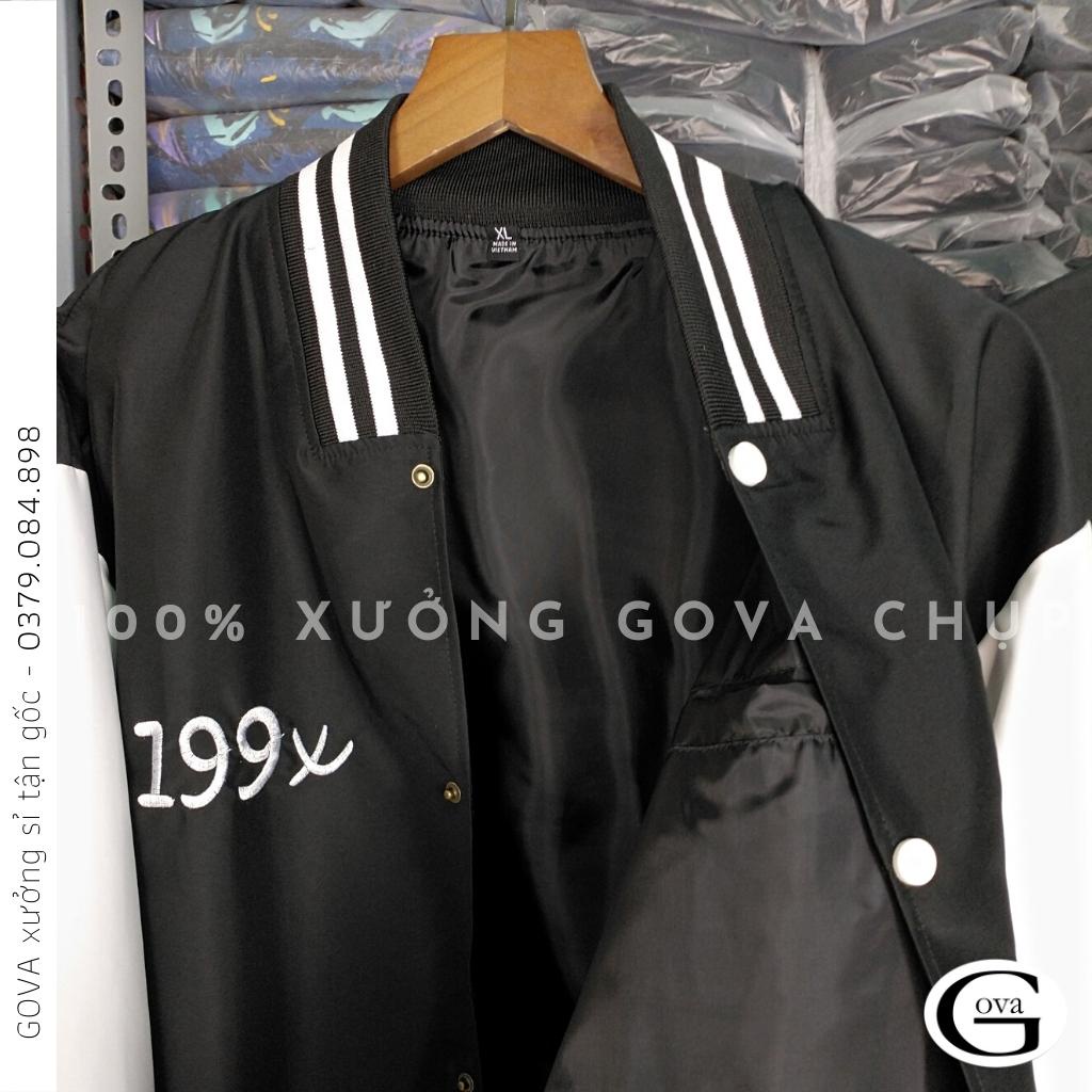 Áo Khoác Bomber Dù 199X Cao Cấp Form Rộng Nam Nữ Ulzzang Unisex Thời Trang GOVA