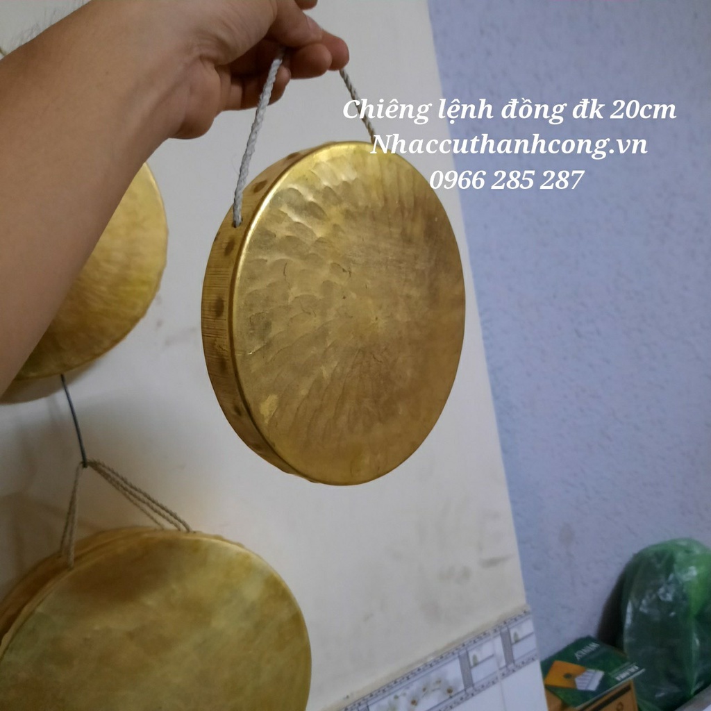 Thanh la đồng vàng 20cm,25cm