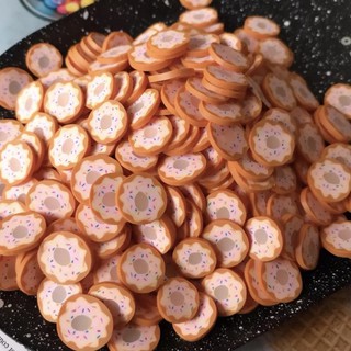 Cốm Bánh Donut | Cốm Trang Trí Resin, Slime,...